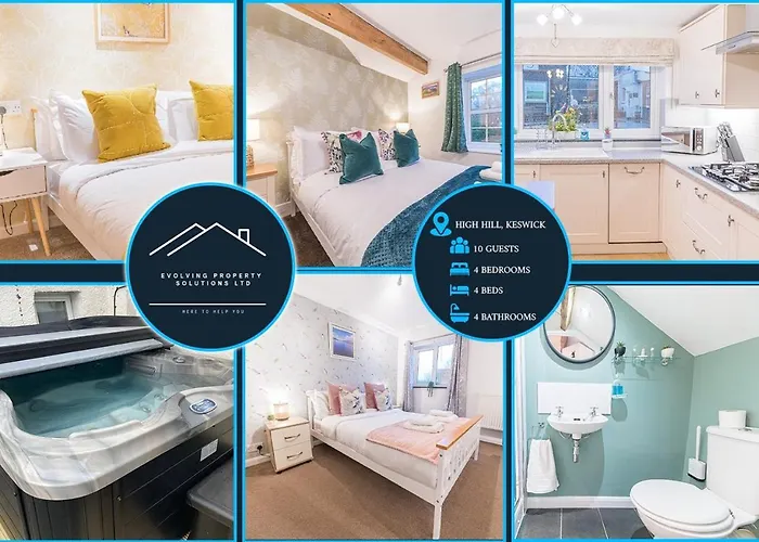 4br Steps From Town Centre 度假居